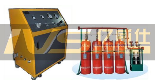 气体灭火系统（灭火器）的灭火剂充装设备图片