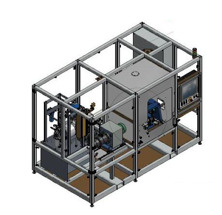 泥浆泵自增强设备3D效果图2