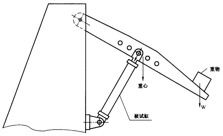 图 2 重物模拟加载试验装置示意图