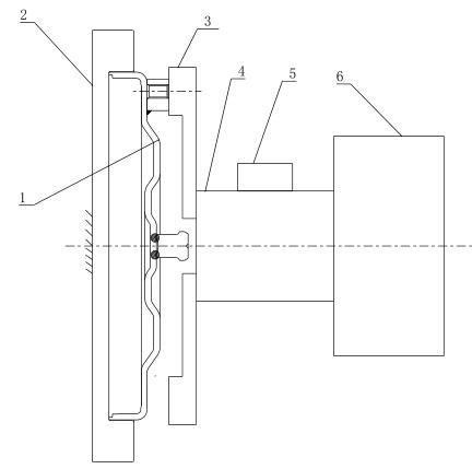 图 7 连接块扭转耐久试验装置示意图