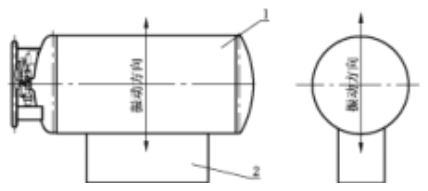 图 1 振动试验示意图 图 1 振动试验示意图